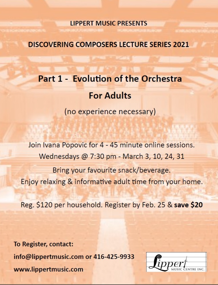 Discovering Composers Series:
Part 1 - The Evolution of the Orchestra